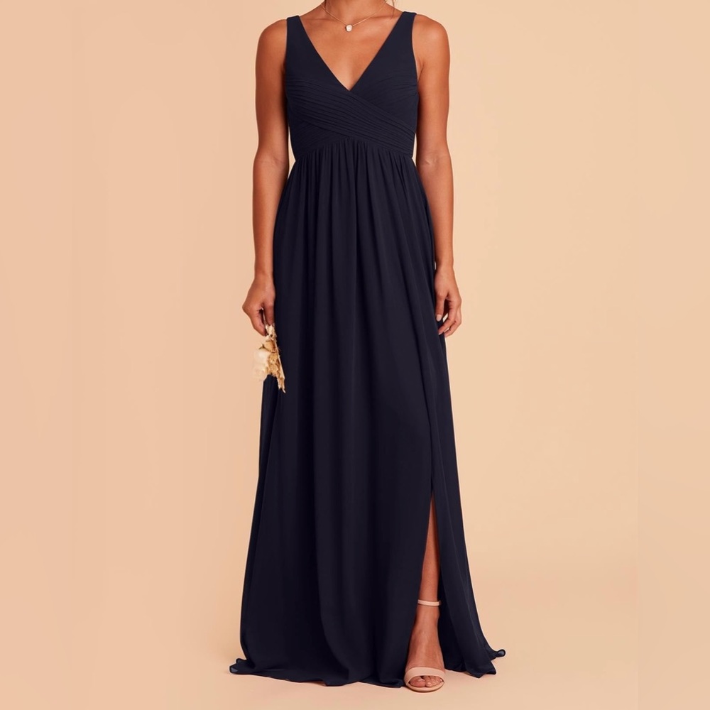 Navy Blue Evening Gown